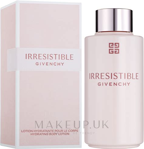 irresistible givenchy body lotion|Givenchy body lotion for women.